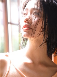 Japanese nude back sling beauty hips wet body plump sexy body art photography pictures(6)